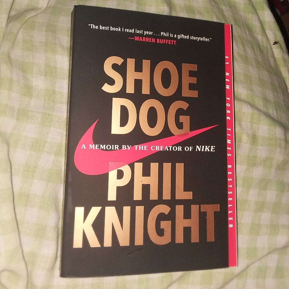 Shoe dog Phil Knight Nike book